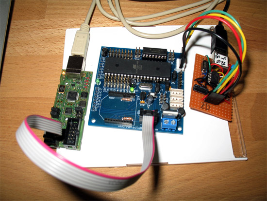 AVR - Arbotix - USB-I2C - AVR-ISP - Hardware Setup